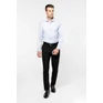 Men's long-sleeved twill shirt