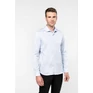 Men's long-sleeved twill shirt