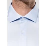 Men's long-sleeved twill shirt
