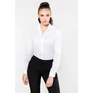 Ladies' long-sleeved twill shirt