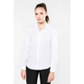Ladies' long-sleeved twill shirt