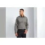 Men’s long sleeve fitted poplin shirt
