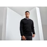 Men's crew neck cotton rich knitted sweater