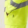 Hi-vis pro contract ablaze 2 layer softshell jacket (class 3)
