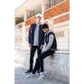 Skinnifit Bomber cipzáros pulóver